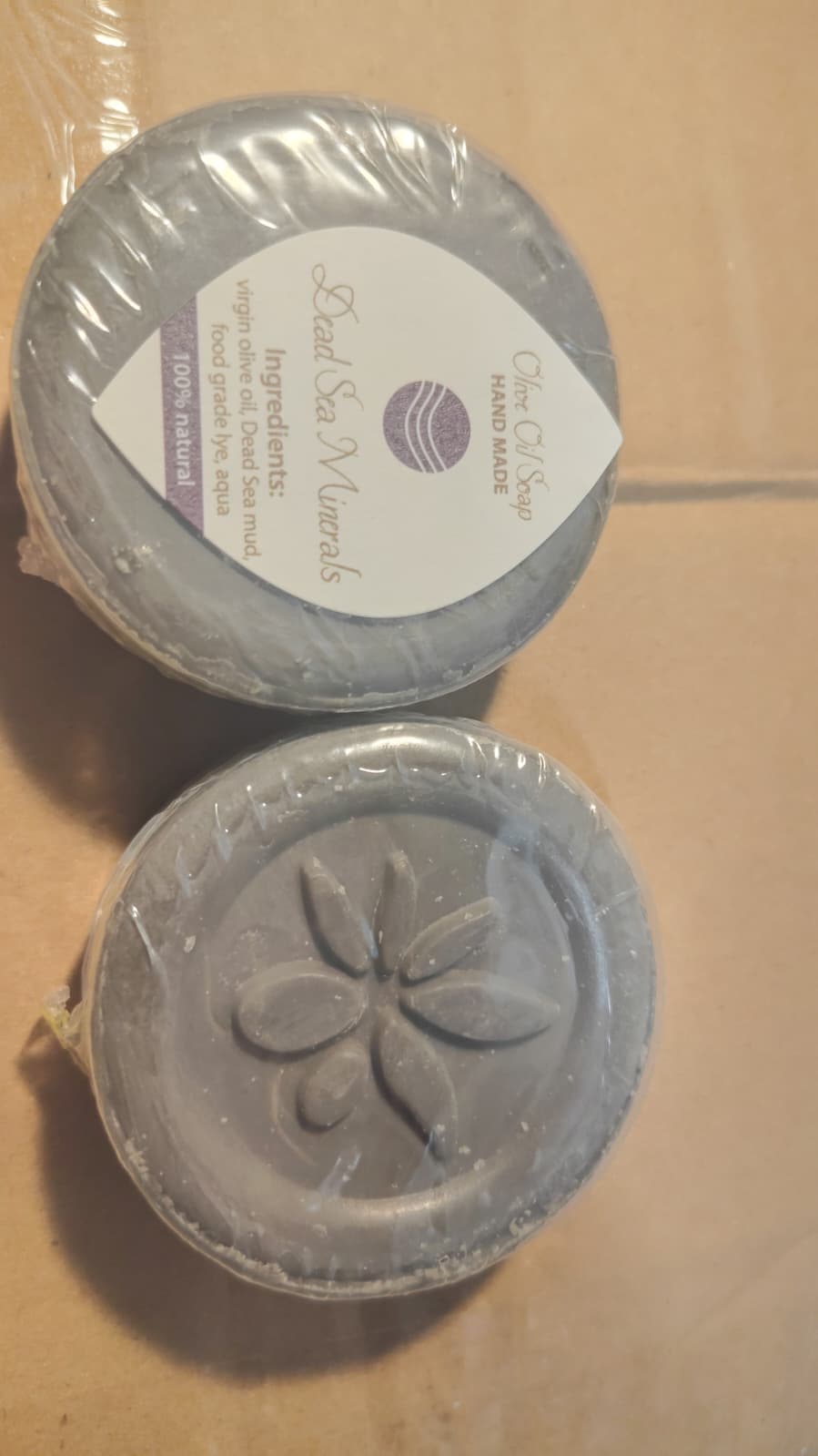 SINDYANNA OF GALILEE All Natural I Made by Hand I Fair Trade I Made with Extra Virgin Olive Oil Bar Soap, Handmade, Natural (6 Pack Soap Set) (Deadsea Mud)