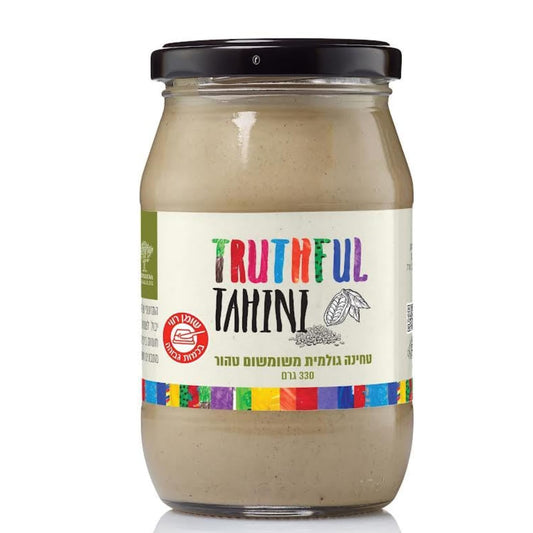 SINDYANNA OF GALILEE Raw Tahini, Made in Israel, from Fresh Local Sesame Seeds